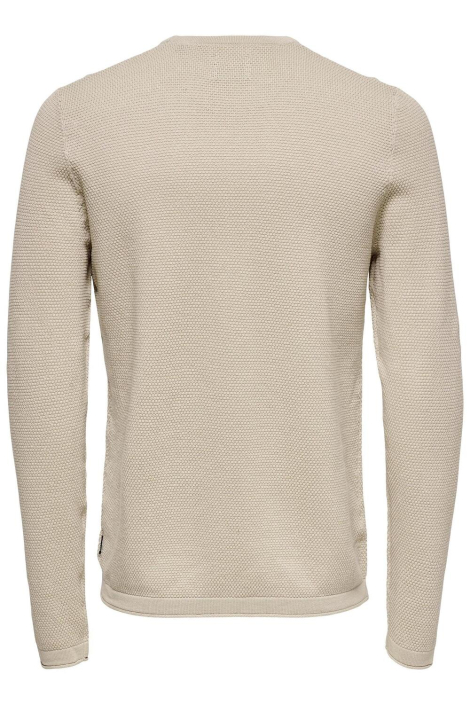 Only & Sons beige heren trui