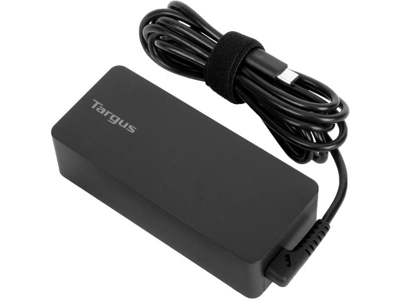 Targus Netzteil USB-C 65W PD Charger USB Typ-C Ladegerät mit Stromversorgung bis zu 65 W