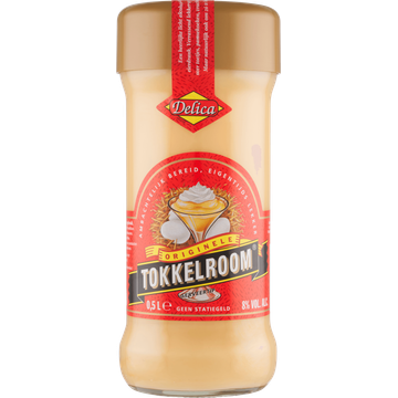 Delica - Originele Tokkelroom - 500ML
