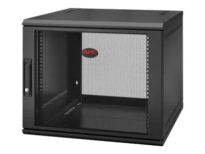 APC NetShelter WX AR109SH6 - Kabinet - vægmonterbar - sort - 9U - 19