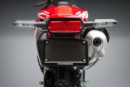 Support de plaque Yoshimura noir