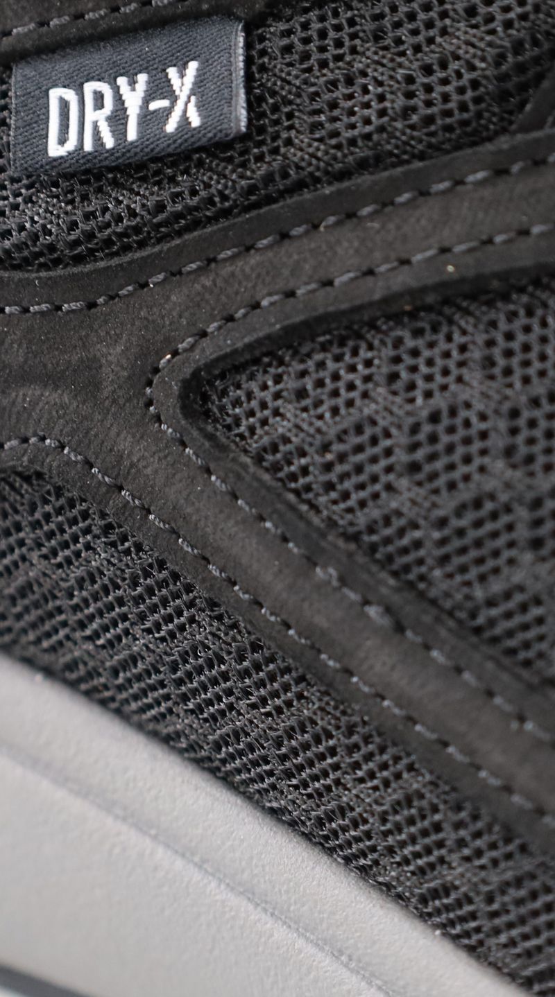 Xsensible Abo Stretchwalker Sneakers Zwart Heren