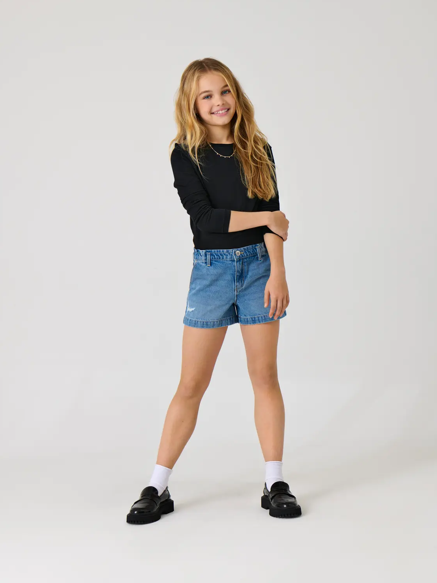 Comet Wide Des Shorts Denim