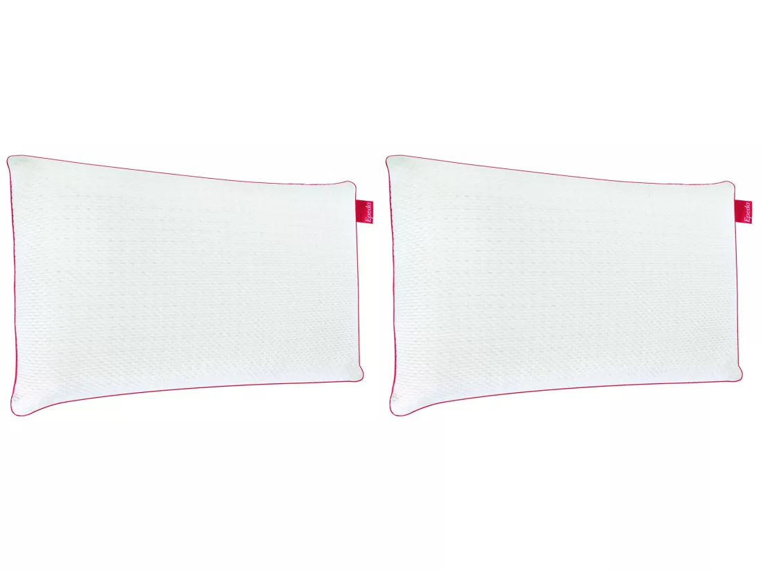 Lot de 2 oreillers Epeda Symbiose ressorts ensachés 41x70