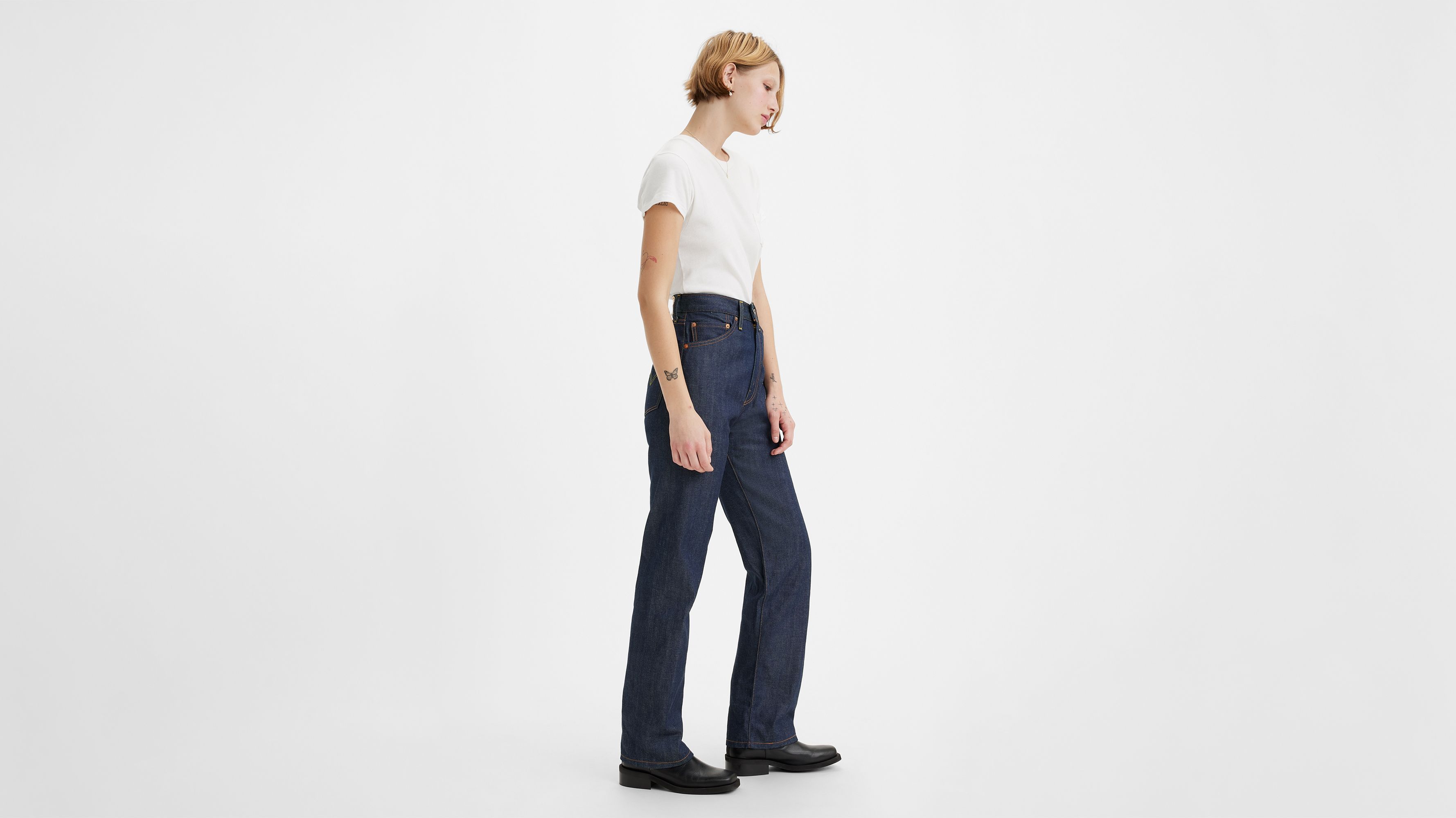 Jean 701 1950 Levi's® Vintage Clothing - Indigo Rigid - Bleu