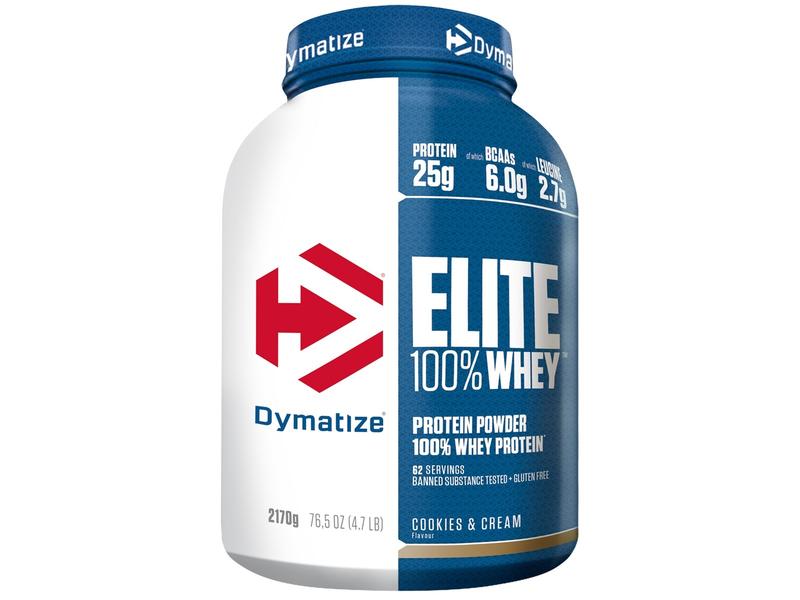 Dymatize Pulver Elite Whey Cookie 2170 g Proteinpulver, Cookies & Cream