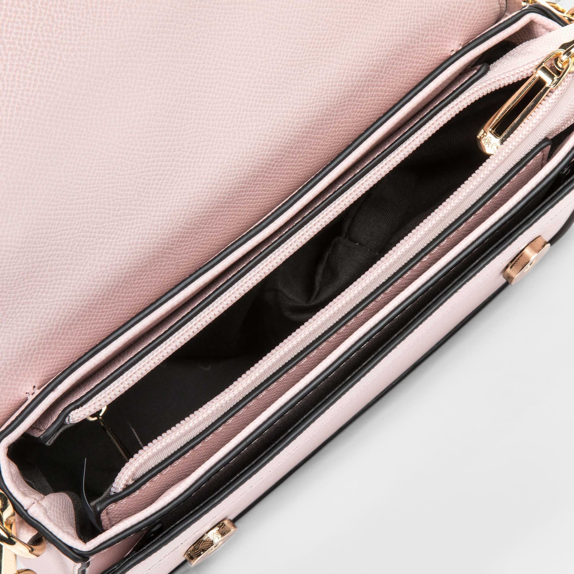 Sac bandoulière rose