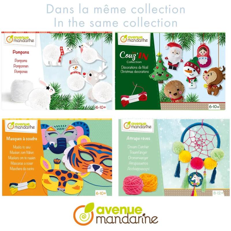 Boîte créative, Attraperêves de Noël - Multicolore