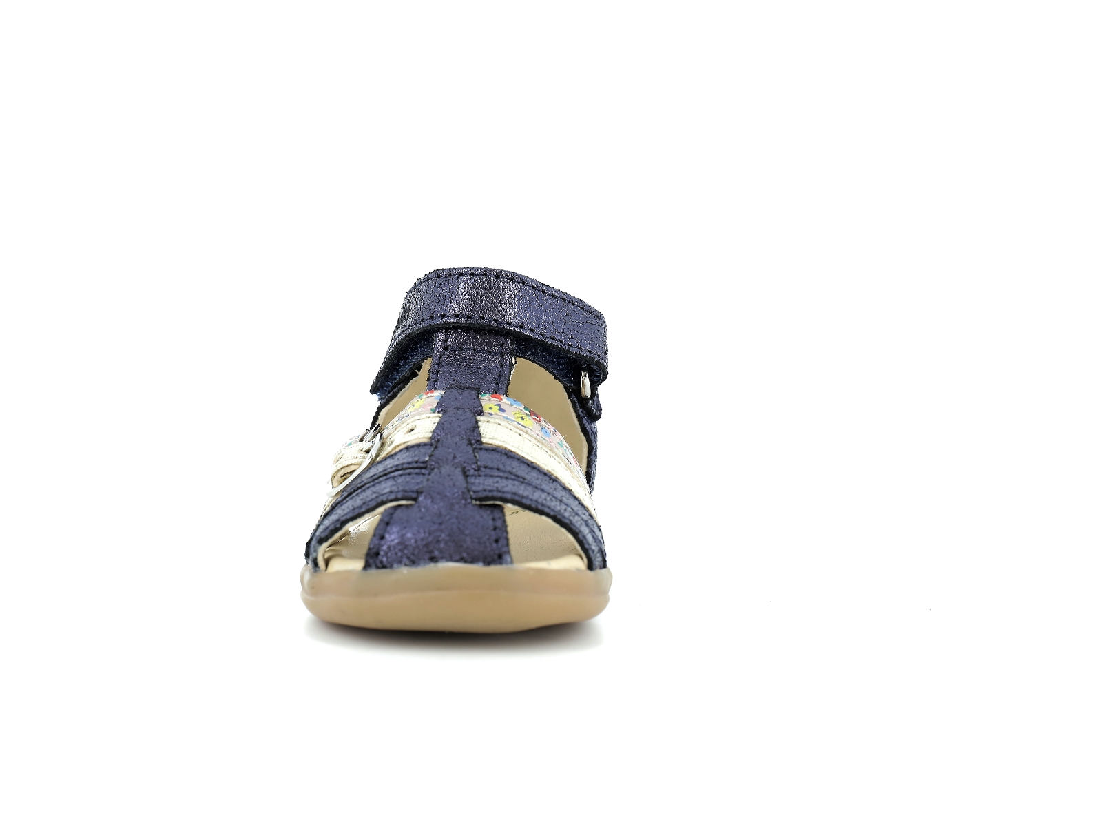 Shoopom-PIKA SPART Cuir Bleu nuit