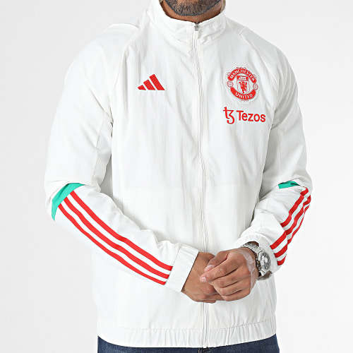 Veste Zippée IA8485 Manchester United Blanc