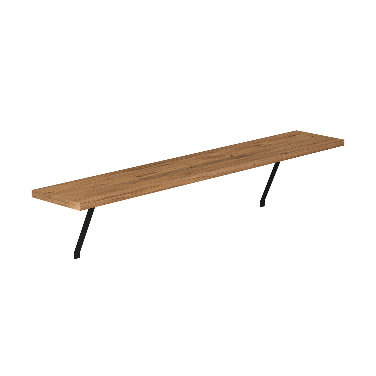 Heizkörperregal - braun - 110 cm