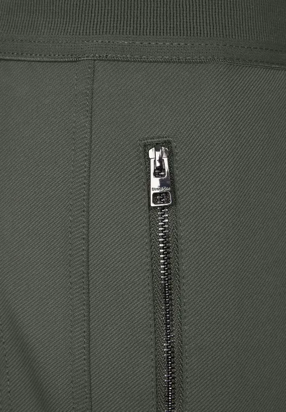 Loose Fit Joggpants - greyish atlantic green
