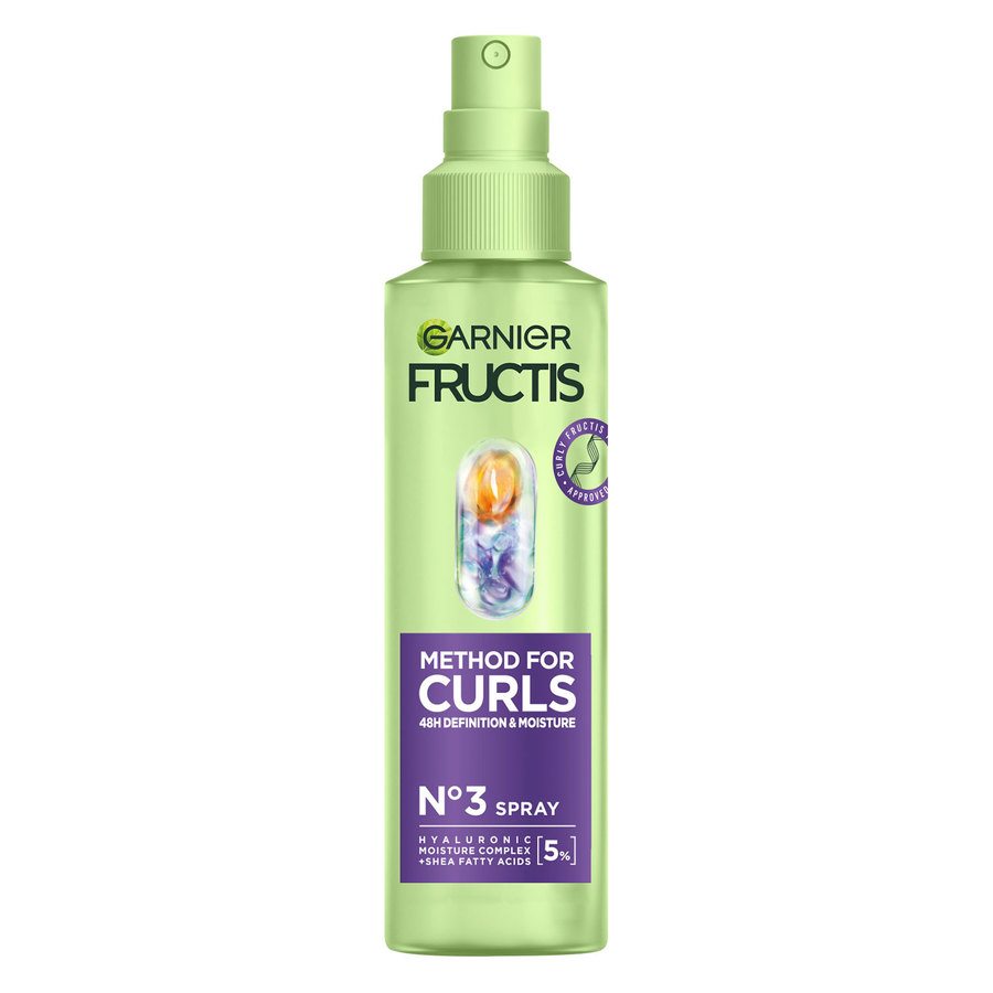 Garnier Fructis Method for Curls Moisturizing Leave-In Spray For Curly Hair 150ml