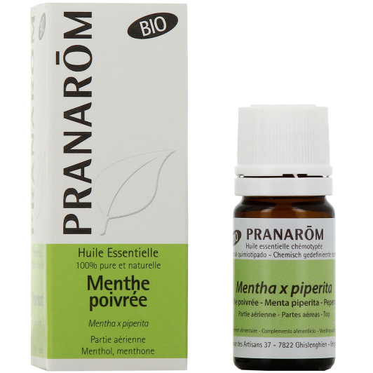 Huile essentielle de menthe poivrée Pranarôm Bio