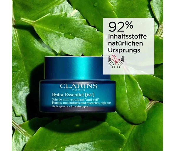 Clarins Hydra-Essentiel Soin de nuit repulpant «anti soif»