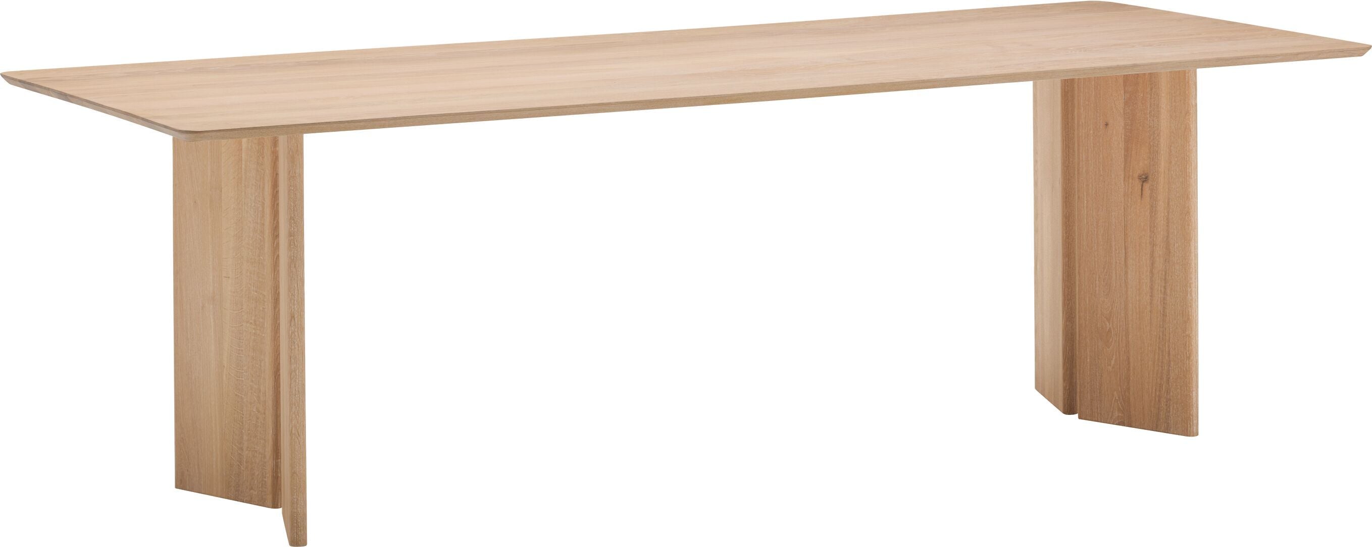 ELIANA Tisch - Eiche weiss / B: 240.0 cm x T: 95.0 cm x H: 75.0 cm