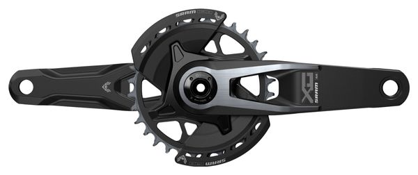 Pédalier Sram X0 Eagle T-Type DUB Wide 32 Dents 12V (Avec Protège-Plateau) Noir
