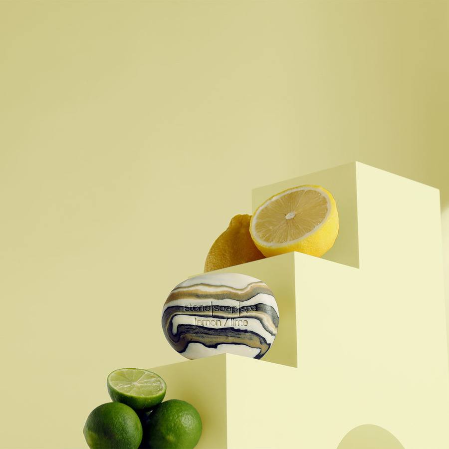 Stone Soap Spa Stone Soap Lemon & Lime 120g