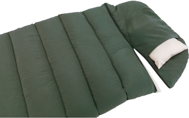 Outwell Constellation Lux Deckenschlafsack grün bis 195 cm