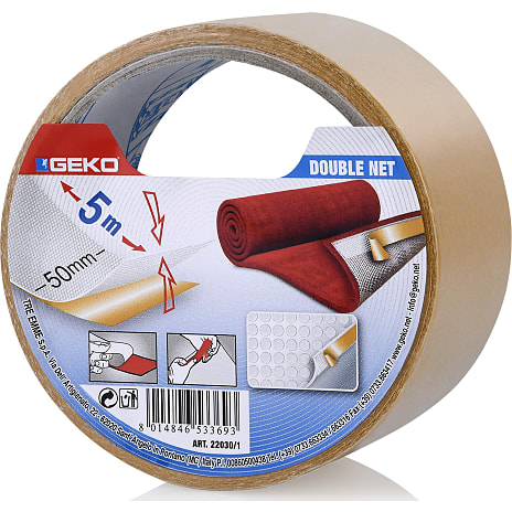 GEKO dobbeltsidet tape 5 meter
