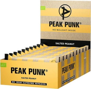 PEAK PUNK Haferriegel Salted Peanut, 60 g