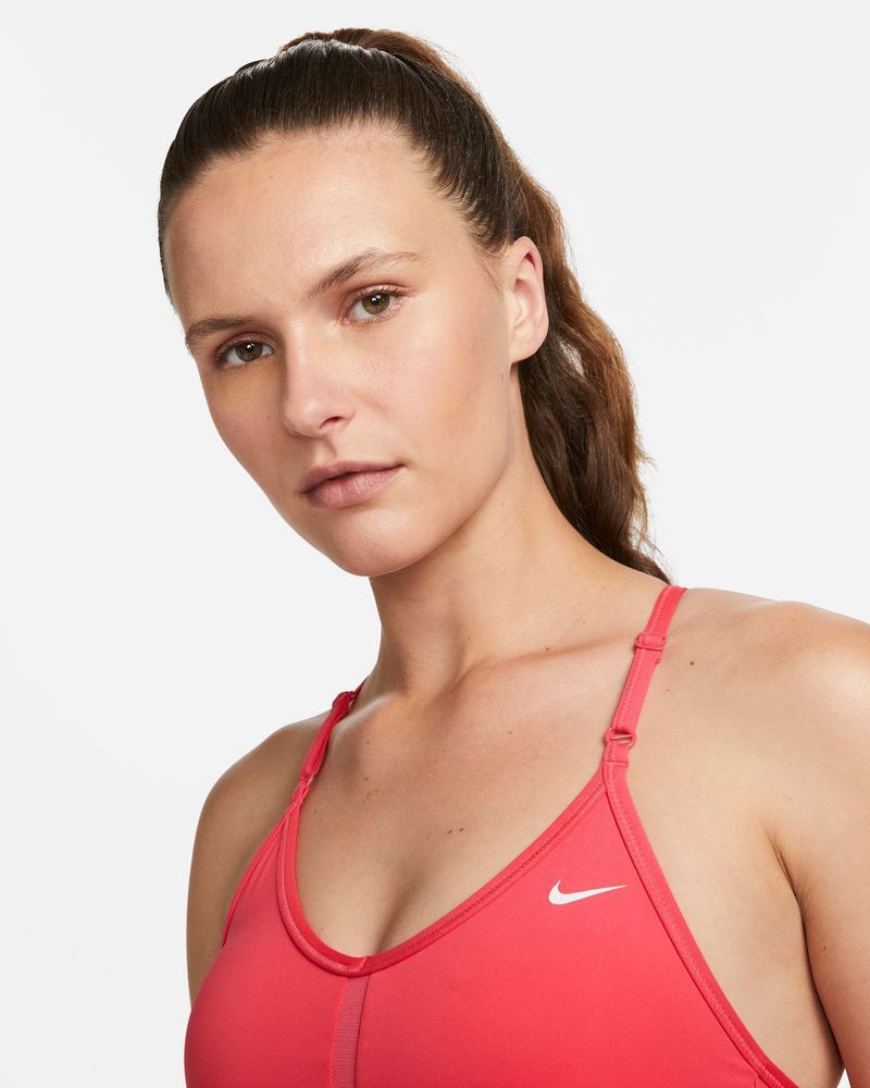 Brassière Nike Indy Rouge Corail pour femme