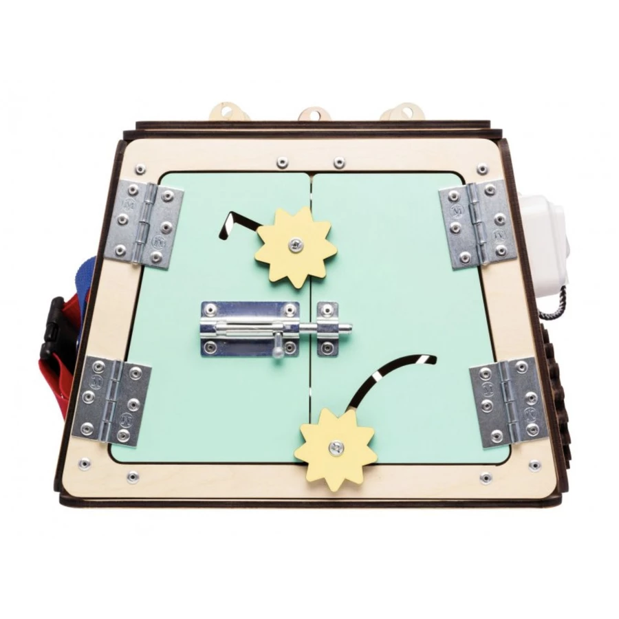 Montessori® Activity Board, Montessori Holzspielzeug, Lernspielzeug Montessori® by Busy Kids mehrfarbig