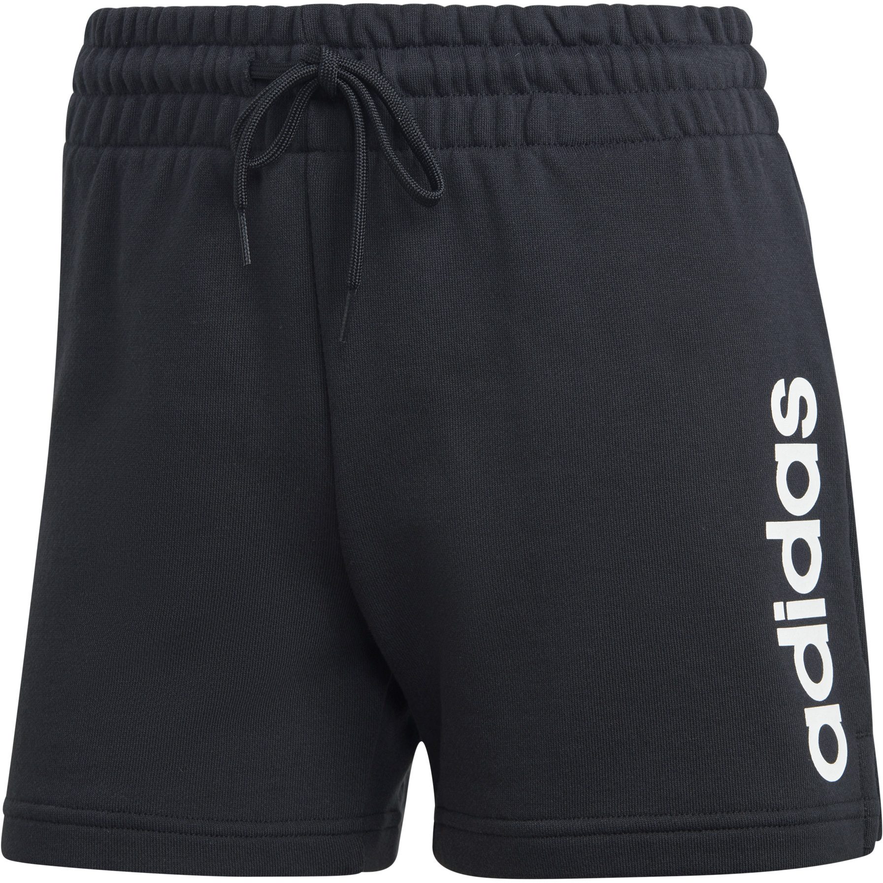 adidas Essentials Linear French Terry Shorts Damen schwarz