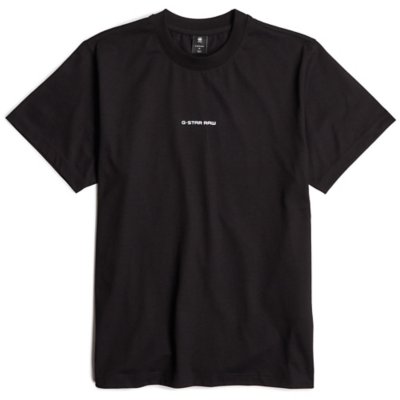 Tee-shirt à manches courtes homme Center Chest Logo NOIR G-STAR
