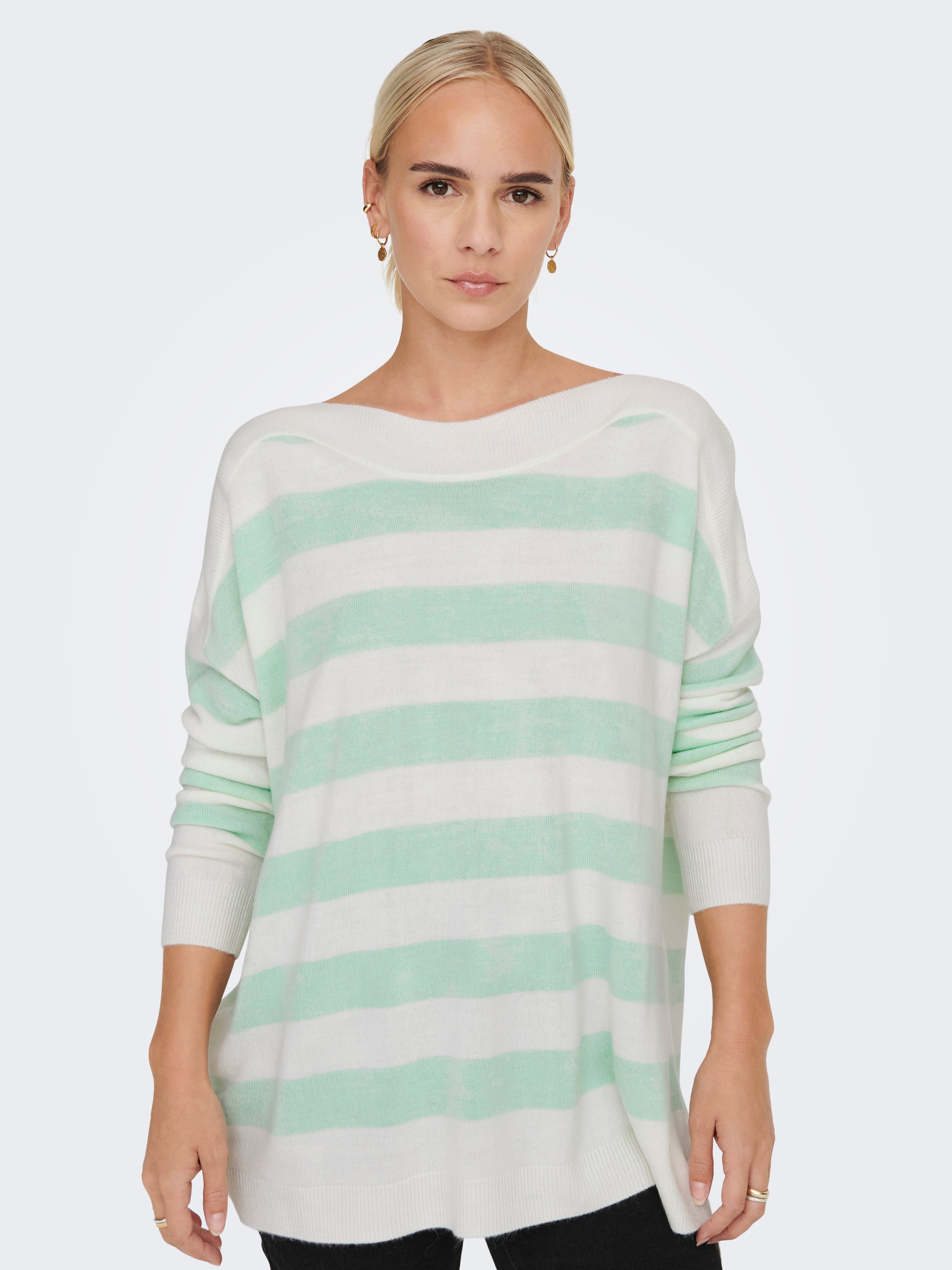 ONLAMALIA Strickpullover Mist Green