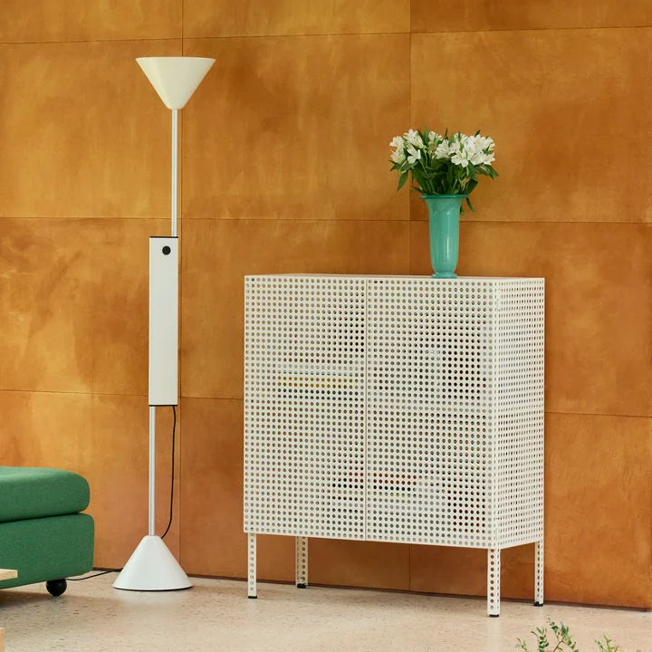 HAY - Twist Stehleuchte, cream white
