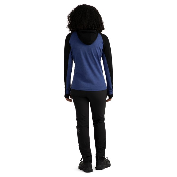 Stoic - Women's Merino260 StadjanSt. 3/4 Zip w. Hood - Sweat à capuche en mérinos
