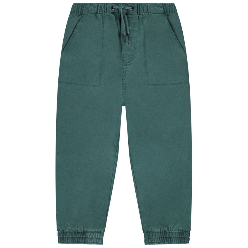 Pantalon jogger uni pour bébé garçon - Kaki