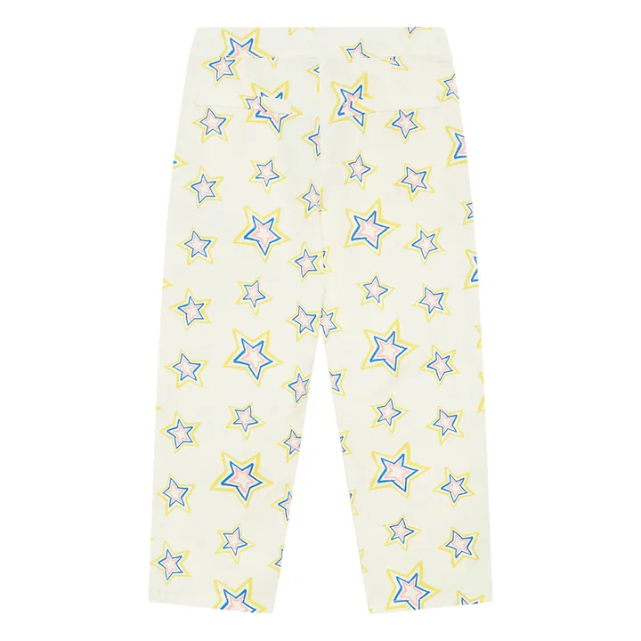 Weekend House Pantalon Etoile Coton Bio | Jaune pâle