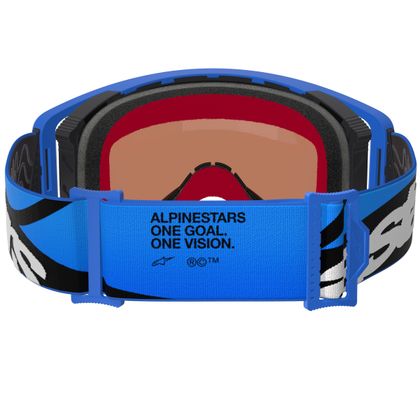 Masque cross Alpinestars SUPERTECH STREAM IRIDIUM 2025 - Bleu