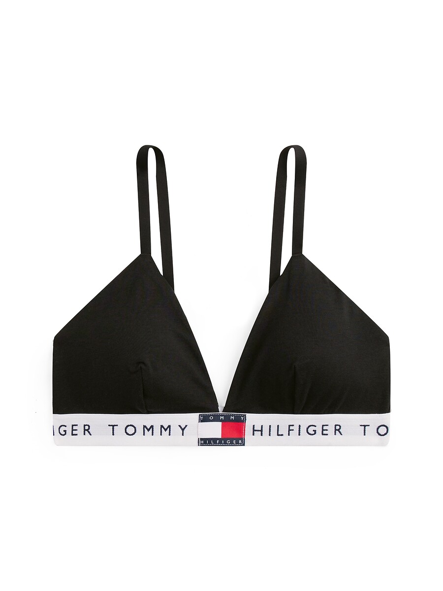 TOMMY HILFIGER<br>Sutiã acolchoado com logotipo Heritage
