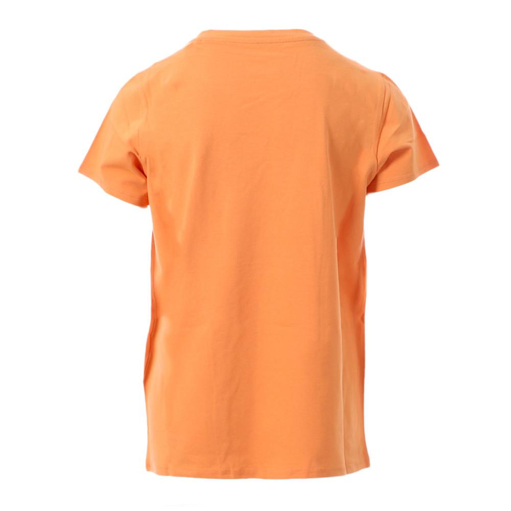 Teddy Smith T-shirt Orange Fille Teddy Smith Ribelle