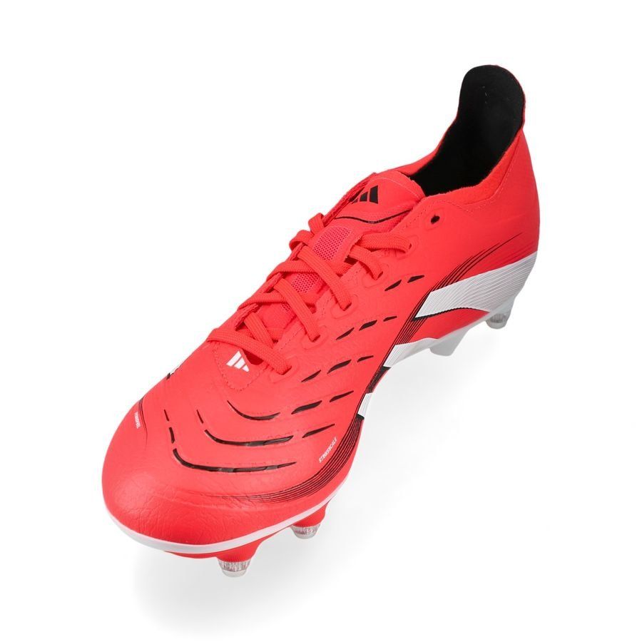 adidas Predator League SG Pure Victory - Lucid Red/Blanc/Noir