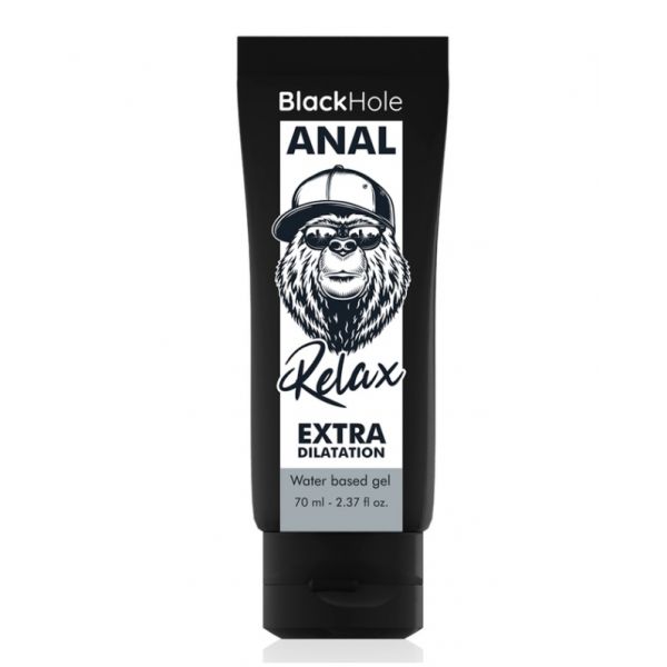 Black Hole Lubrificante Anal à Base de Água Extra Dilatação 250ml
