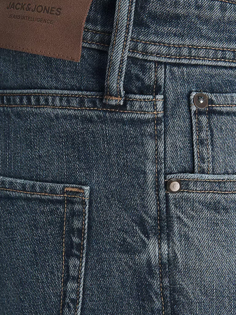 JACK & JONES Jeans Loose Fit JJCHRIS blau