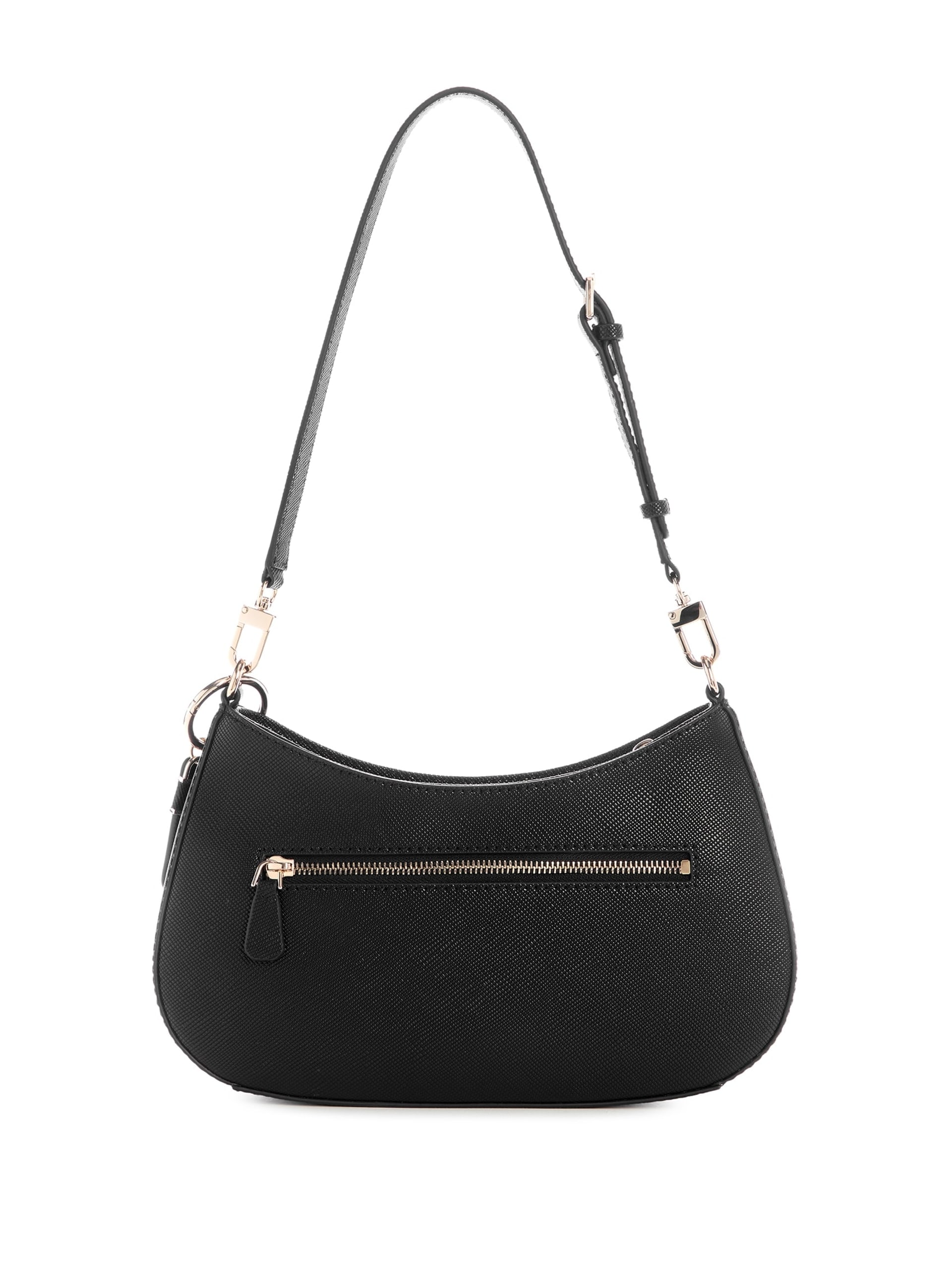 Bolsa de ombro Noelle em couro saffiano