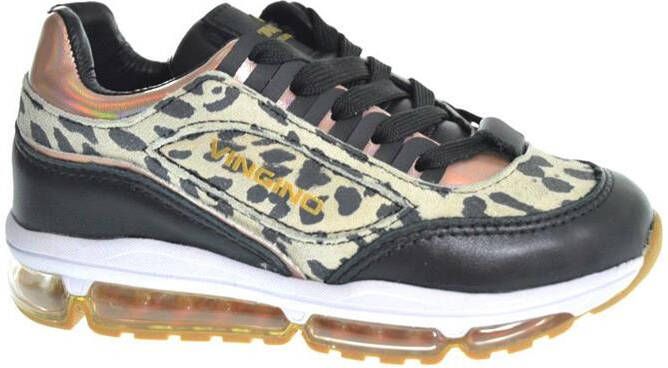 Vingino Fenna Ii Lage sneakers Leren Sneaker Zwart