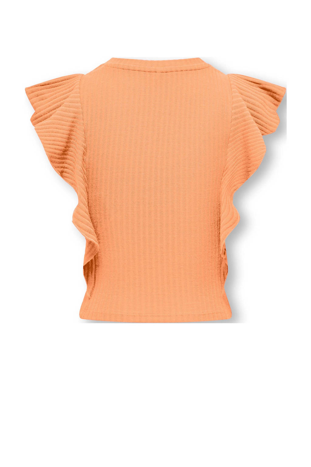 ONLY T-shirt KOGNELLA oranje