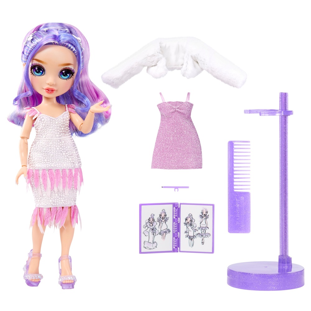Rainbow High Fantastic Violet Willow Lila Puppenmode-Spielset