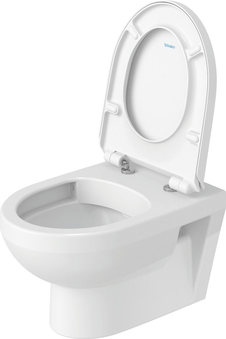 Duravit No. 1 randloos toilet met softclose zitting wit glans