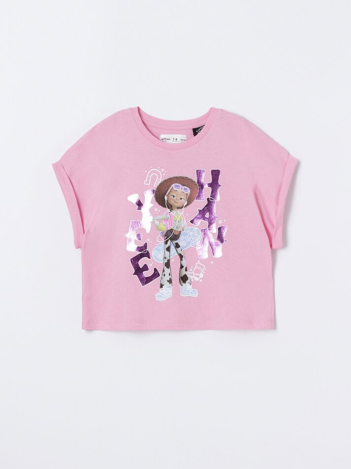 Camiseta Toy Story ©DS Estampada - Rosa