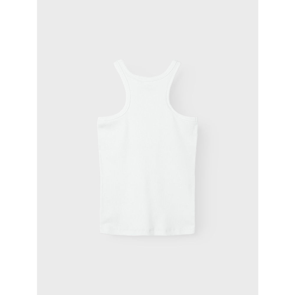 Køb Name It Lucent White Nkfhellemie Slim Halter Top Pb