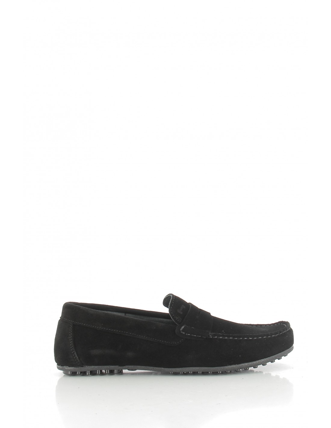 hylton mocassin homme 80743-03 daim noir