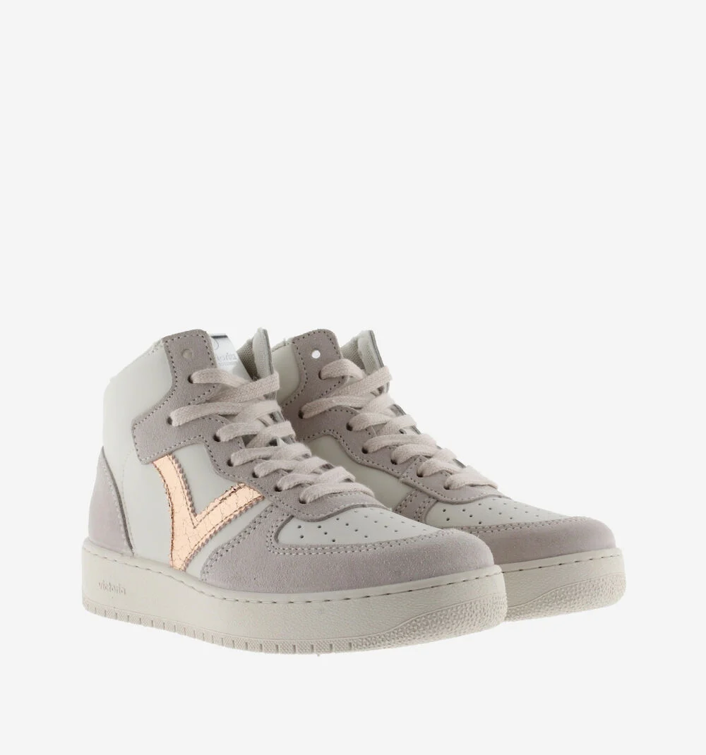 MADRID SPLIT LEATHER & METAL MID BOOTHIELO
