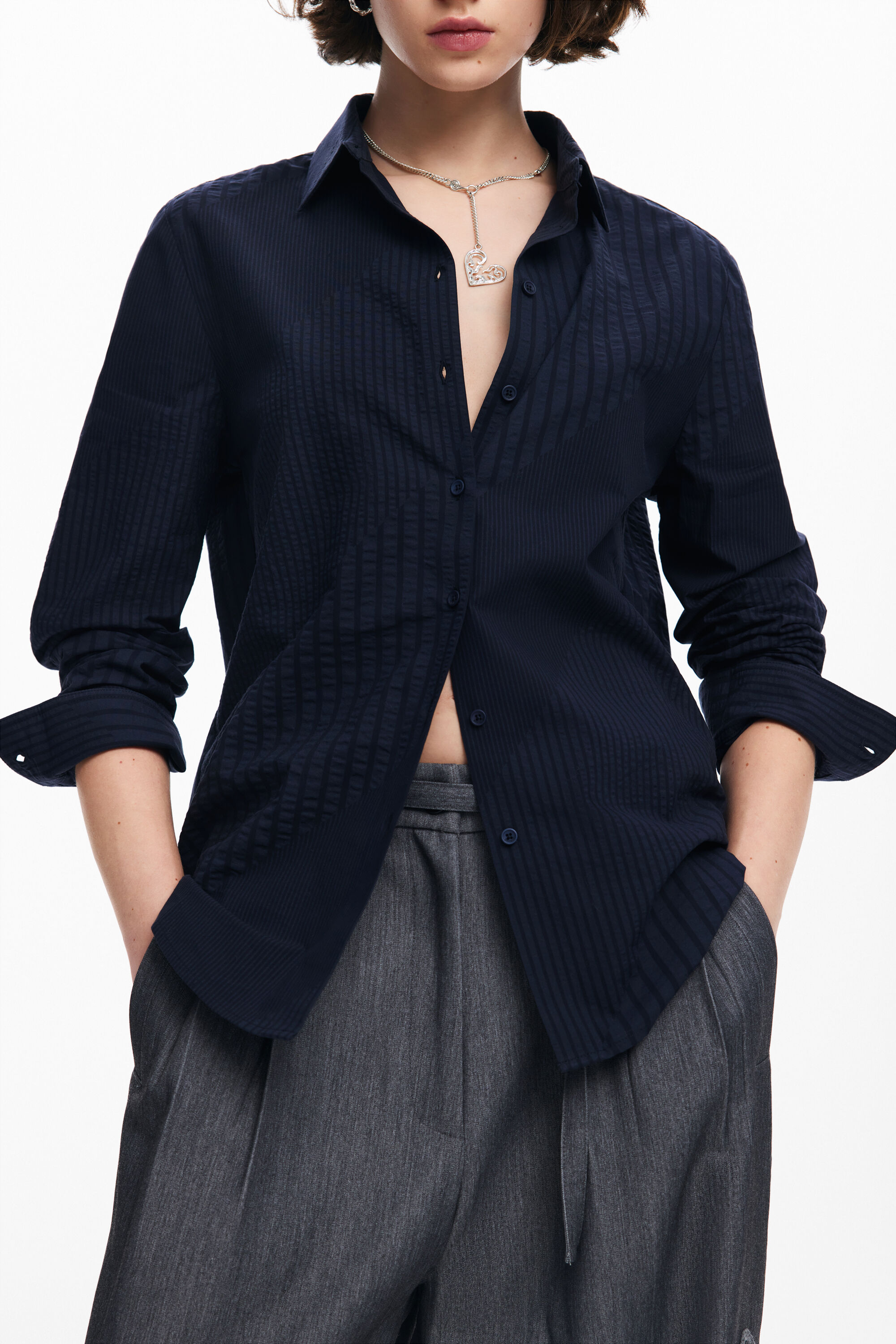 Camisa lisa